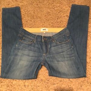 Skinny Angle Peg Jeans